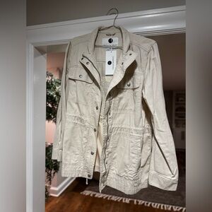 Women's Cream Utility Jacket